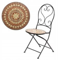 Kaemingk Mozaiková kovová zahradní židle