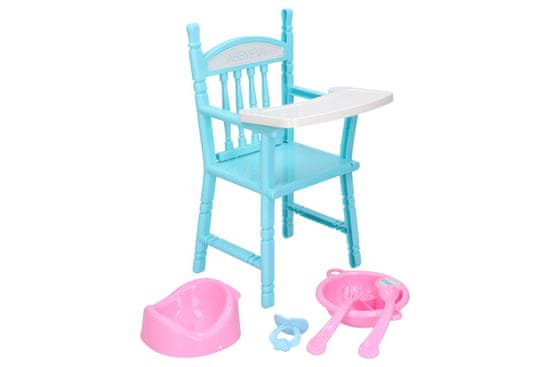 Wiky Židle skládací pro miminko s doplňky 30 cm