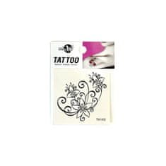 KN KN Dočasné tetování - Spirály květů (TM1402)