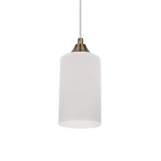 Topeshop Závěsná lampa M&M patina/bílá