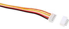 HADEX Konektor JST-XH 5pin + kabel 15cm + zdířka JST-XH 5pin
