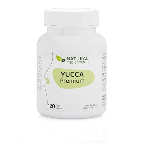 Natural Medicaments Yucca Premium 120 kapslí