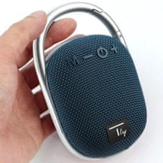 Techly Reproduktor Bluetooth 5.3 Hook modrý