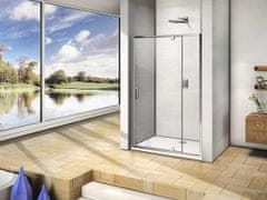 H K Sprchové dveře do niky Vario 100 rozměr 86-100 x 190cm čiré sklo