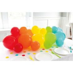 Unique Sada balónků na balónkovou girlandu Rainbow 20 ks