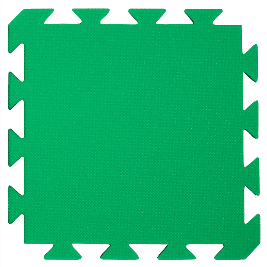 Yate Pěnový koberec Yate Pěnový koberec 29x29x1,2 cm světle zelená/černá