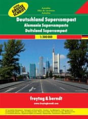 DSCAA SP Německo autoatlas superkompakt 1:300 000 / autoatlas