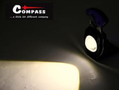 Compass Svítilna COB 740lm se zapalovačem a řezačem pásů