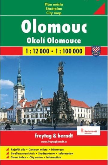 MAPA Olomouc 1:12 000