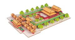 Woodcraft Woodcraft Dřevěné 3D puzzle Konfuciův chrám