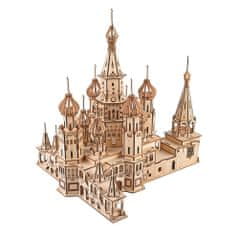 Woodcraft Woodcraft Dřevěné 3D puzzle Chrám Vasila Blaženého