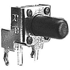 HADEX Mikrospínač 6x6mm úhlový v=10,85mm