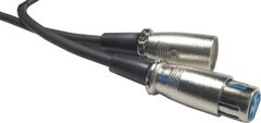 HADEX Kabel XLR 3P konektor - XLR 3P zdířka 10m, OFC kabel 6mm