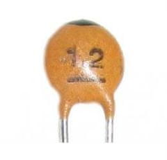 HADEX 12pF/50V RM=2,54, keramický kondenzátor