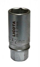 Licota Nástrčný klíč na svíčky, 21 mm - LIATF4007C