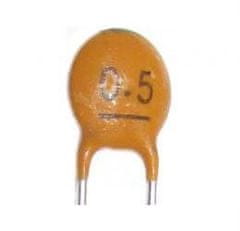 HADEX 0,5p/50V SUNTAN, RM=2,54, keramický kondenzátor