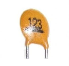 HADEX 12n/50V SUNTAN, RM=2,54 keramický kondenzátor
