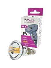 HADEX Dekorační LED žárovka FILAMENT Trixline R50, 5W, teplá bílá