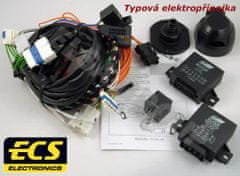 ECS Typová elektropřípojka Peugeot 508 kombi 2011-2019, 7pin, ECS