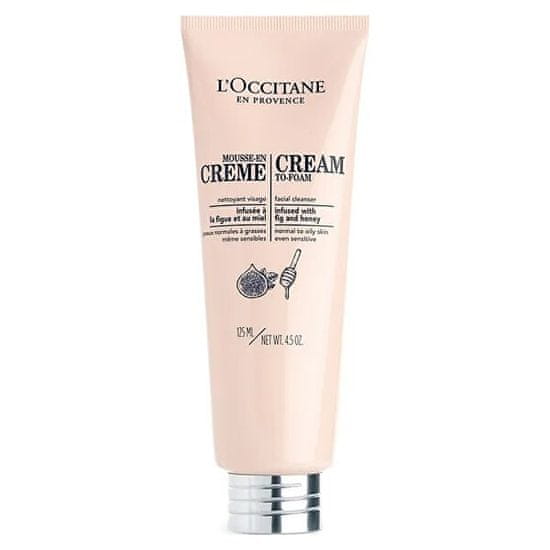 LOccitane EnProvence Čisticí krém pro normální až mastnou pleť (Cream-to-Foam Facial Cleanser) 125 ml
