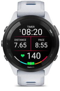 moderní nízká hmotnost lehké chytré hodinky běžecké hodinky triatlonové hodinky chytré hodinky Garmin Forerunner 265 Music integrovaný hudební přehrávač vlastní interní paměť hudba bez připojení k telefonu výkonná GPS Bluetooth odolné do hloubky 50 m 5ATM bezkontaktní platby garmin pay baterie s výdrží 15 dní více než 30 sportovních profilů denní návrhy tréningu na míru čas na zotavení race predictor měření srdečního rytmu krokoměr gps glonass galileo wifi ant plus body battery energy monitor smart notifikace detekce pádů výkonné chytré hodinky běžecké hodinky pro běžce triatlon vytvalostní běh multisport chytré hodinky pro vrcholové sportorce pro atlety pro běžce běžecké hodinky výkonné sportovní hodinky
