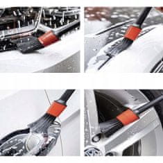 Xtrobb 21449 Sada štětců na detailní čištění auta 5 ks