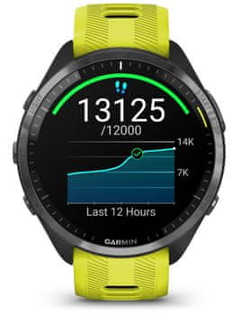 ultra výkonné chytré hodinky smartwatch pro vrcholové sportovce moderní lehké chytré hodinky běžecké hodinky triatlonové hodinky chytré hodinky Garmin Forerunner 965 integrovaný hudební přehrávač poslech hudby výkonná GPS Bluetooth odolné do hloubky 50m certifikace 5ATM bezkontaktní platby garmin pay baterie s výdrží 21 dní více než 30 sportovních profilů denní návrhy tréningu na míru čas na zotavení race predictor měření srdečního rytmu krokoměr gps glonass galileo wifi ant plus body battery energy monitor smart notifikace detekce pádů výkonné chytré hodinky běžecké hodinky pro běžce triatlon vytvalostní běh multisport mp3 přehrávač vlastní hudba Kulatý 1.4″ AMOLED displej s tvrzené sklo Gorilla Glass DX připojení Bluetooth, ANT+ a Wi-Fi PACEPRO vícepásmová GPS NFC multisport