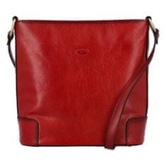 Katana Luxusní dámská kožená kabelka Katana Monaco lady, červená