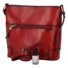 Katana Luxusní dámská kožená kabelka Katana Monaco lady, červená