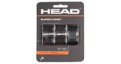 Head Multipack 4ks Super Comp overgrip omotávka tl. 05 mm černá