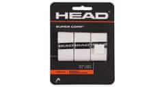 Head Multipack 4ks Super Comp overgrip omotávka tl. 05 mm bílá