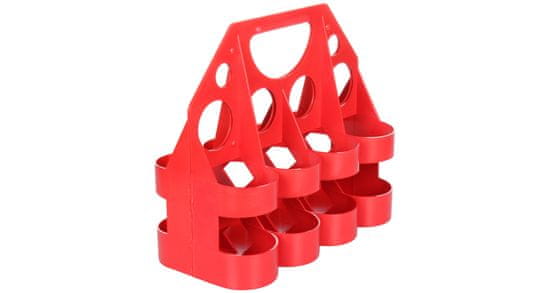 Merco Multipack 4ks Rack Standard plastový nosič lahví červená