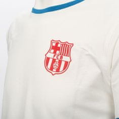 Fan-shop Tričko BARCELONA FC Cotton Offwhite Velikost: XXL