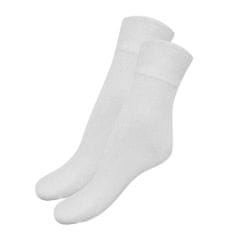 Northix Bambusové ponožky - bílé - 2 - balení - vel. 37-40 