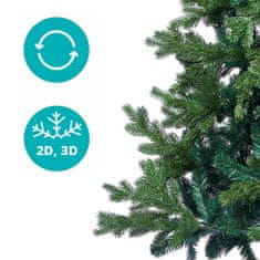 Timeless Tools 3D vánoční stromek s kovovým stojanem v několika velikostech - 150 cm