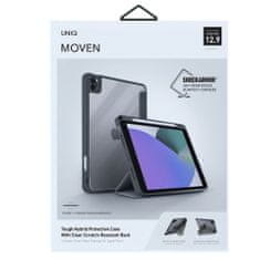 UNIQ UNIQ Moven pouzdro pro iPad Pro 12.9" (2021), šedé Šedá