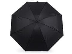 Kraftika 1ks černá černá dámský mini skládací deštník