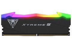 Patriot VIPER XTREME 5 RGB 32GB DDR5 7800MT/s / DIMM / CL38 / Kit 2x 16GB