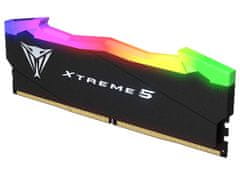 Patriot VIPER XTREME 5 RGB 32GB DDR5 8000MT/s / DIMM / CL38 / Kit 2x 16GB