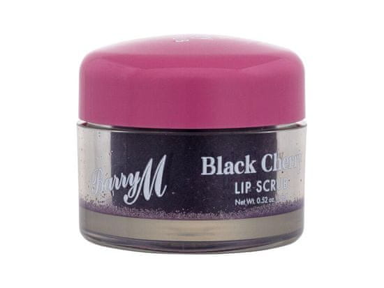 Barry M 15g lip scrub black cherry, peeling