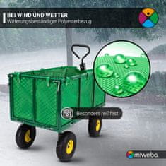 Miweba Zahradní vozík MB-550 zelený
