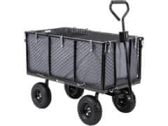 Miweba Zahradní vozík MB-550 šedo-černý