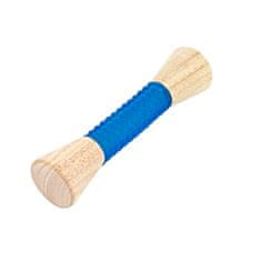 Akinu Earthy Pawz hračka dřevo TPR činka CONIC 5x21cm