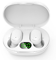 TWS Bezdrátová sluchátka Bluetooth 5.0 , E6s bílá