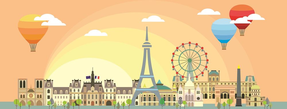 Levně Ravensburger Den v Paříži 1000 dílků Panorama