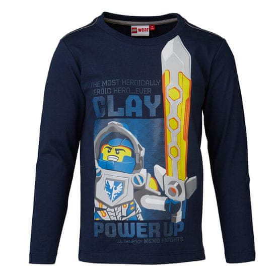 LEGO Wear TONY 625 - triko s dl. rukávem LEGO Nexo Knights, modré,116