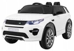 Moje Auto Land Rover Discovery Dětský Bílý + Dálkový Ovladač + 5-