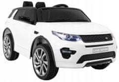 Moje Auto Land Rover Discovery Dětský Bílý + Dálkový Ovladač + 5-