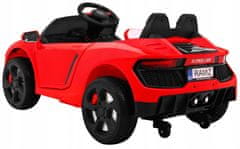 Moje Auto Autíčko Future Na Dětskou Baterii Červená + P