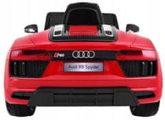 Moje Auto Audi R8 Spyder Na Baterie Lak Červený + Pil